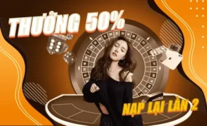 Nhận Ngay Ưu Đãi Nạp Lần 2 Tặng 50% Tại Nhà Cái GK88 Cực Hấp Dẫn