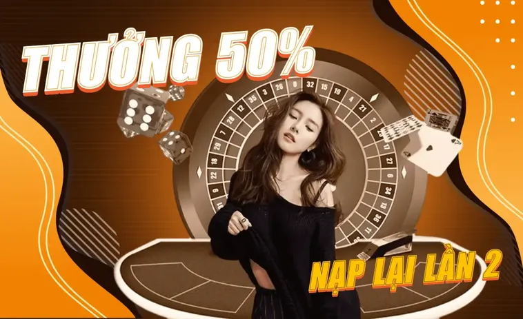 Nhận Ngay Ưu Đãi Nạp Lần 2 Tặng 50% Tại Nhà Cái GK88 Cực Hấp Dẫn